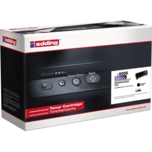 edding Toner 18-6006 kompatibel Lexmark 50F2H00/50F2H0E schwarz