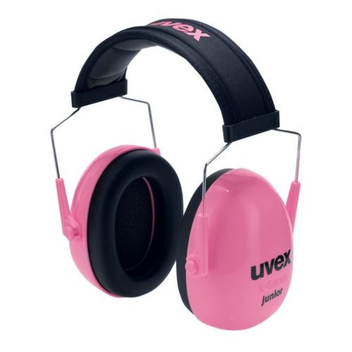 Uvex 2600013 Kapselgehörschutz K Junior 2600013 pink SNR 29 dB Größe S, M