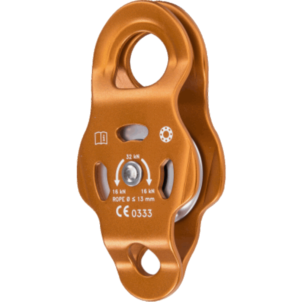 Skylotec H-275 ORBITER D Pulley, single Seilrolle drehbar konisch