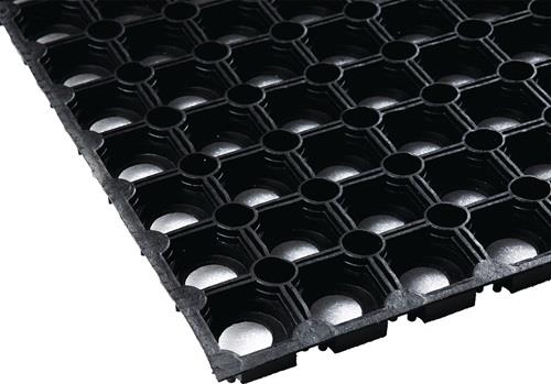 ARBON 1071510 Gummi Ringmatte  Breite 1 m Länge 1,5 m Dicke 22 mm schwarz NR/SBR