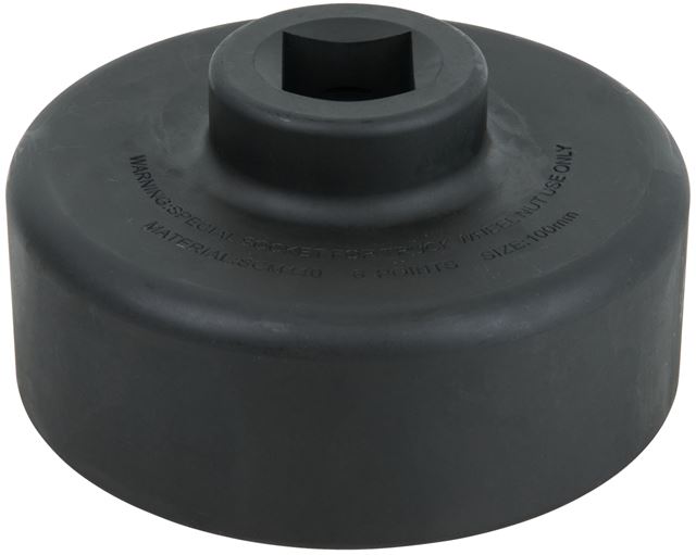 KS Tools 460.0240 1 Achsmuttern-Schlüssel, 6-kant, kurz, 100mm
