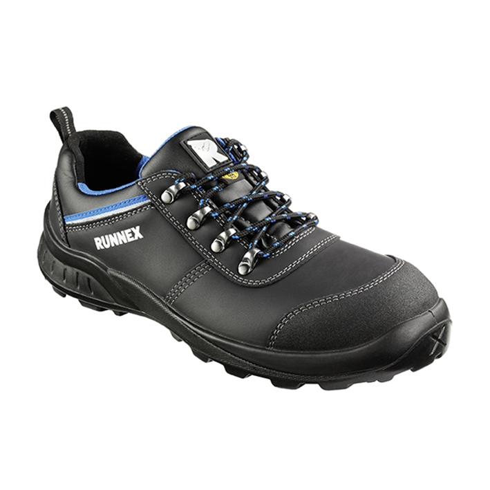 RUNNEX® S2 ESD-Sicherheitshalbschuhe TeamStar schwarz/blau 5207_44