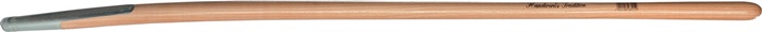 FREUND VICTORIA 3610575 Streugabelstiel 28534 Länge 135 cm Ø 34 mm Esche Esche · gebogen · Länge 135 cm · FSC® · montiert mit Schienenzwinge