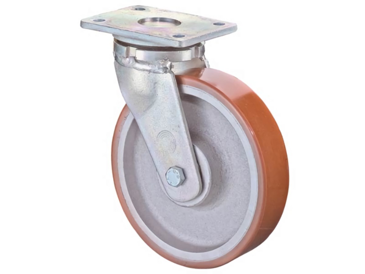 BS ROLLEN RR100.C10.250 Schwerlast-Lenkrolle  Rad-Ø 250 mm Tragfähigkeit 1200 kg