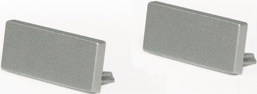 L&S 2000339 Endkappen-Set  passend für Paris Silber
