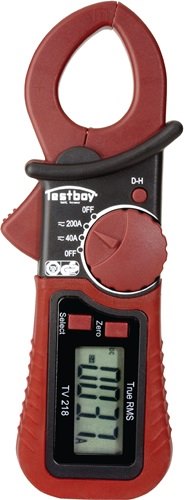 TESTBOY TV 218 Zangenamperemeter TV 218 10 mA-200 A AC/DC CAT III 300 V