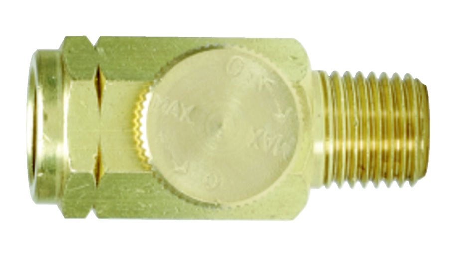 KS Tools 515.3365 1/4'' Messing-Druckluft-Regulierer, 11x13mm