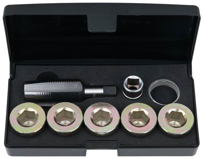 KS Tools 150.4950 Ölablassschrauben-Gewindereparatur-Satz M24 x 1,5