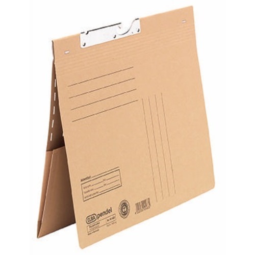 ELBA Pendelhefter 100570027 DIN A4 kaufm. Heftung Karton naturbraun
