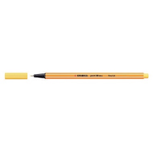 STABILO Fineliner point 88 88/44 0,4mm gelb