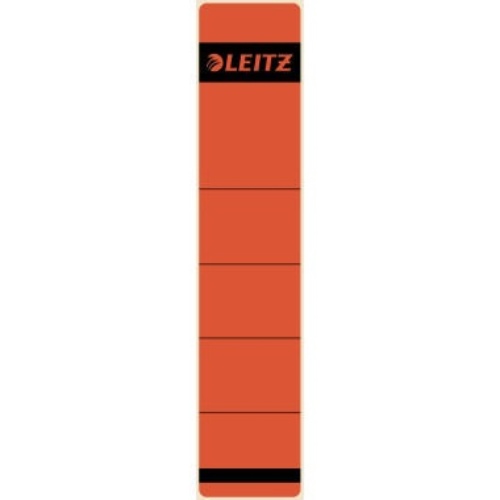 Leitz Ordneretikett 16430025 kurz/schmal Papier rot 10 St./Pack.