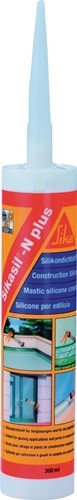 SIKA 47486 Silicondichtstoff SIKASIL N plus schwarz 300 ml
