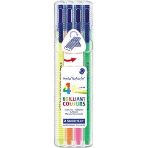 STAED Textmarker triplus 362 4er Etui (ge pi or gn)