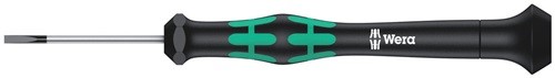 WERA 05118002001 Elektronik-Feinmechanik-Schraubendreher 2035 1,5 mm Klingenläng