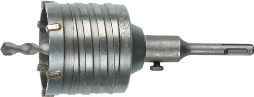 HELLER 19628 Schlagbohrkrone  Nenn-D. 80 mm Gesamtlänge 120 mm für Verteilerdose