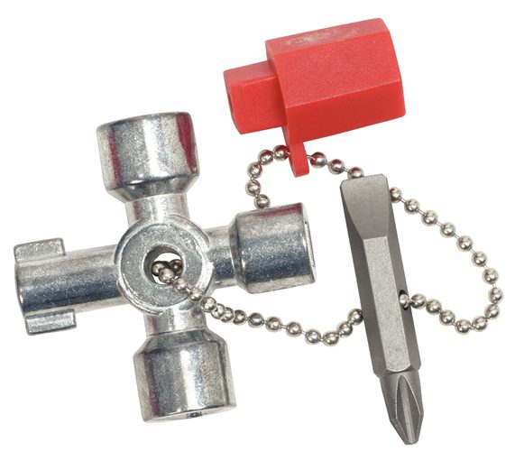 KS Tools 130.1010 Mini-Schaltschrankschlüssel, 42mm