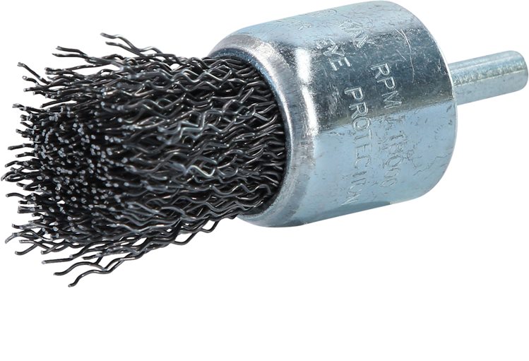 KS Tools 340.0021 Stahldraht Pinselbürste 0,5mm, Ø 29mm