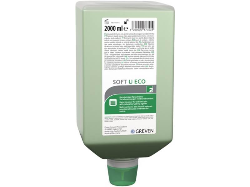 PHYSIODERM 14352002 Handreiniger GREVEN® SOFT U ECO 2 l lösemittelfrei