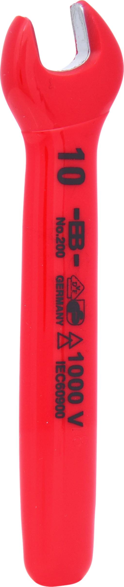KS Tools 117.1510 Maulschlüssel mit Schutzisolierung, 10mm