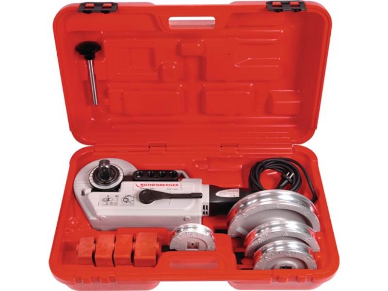 ROTHENBERGER 1000001550 Elektrobiegegerät-Set ROBEND® 4000 15 - 18 - 22 - 28 mm