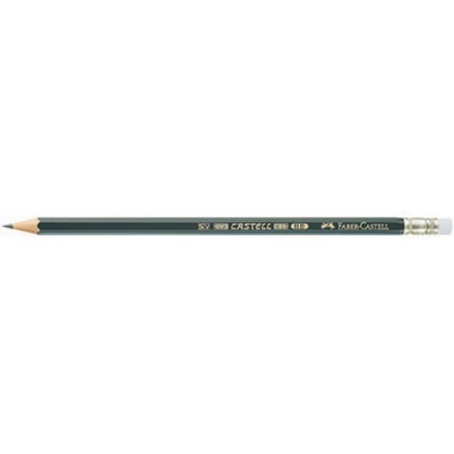 Faber-Castell Bleistift CASTELL 9000 119200 HB dunkelgrün