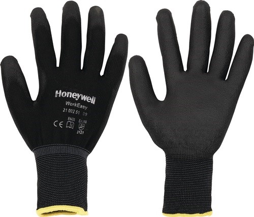 HONEYWELL 2100251/10 Handschuhe Workeasy Black PU Gr.10 schwarz PES m.Polyure