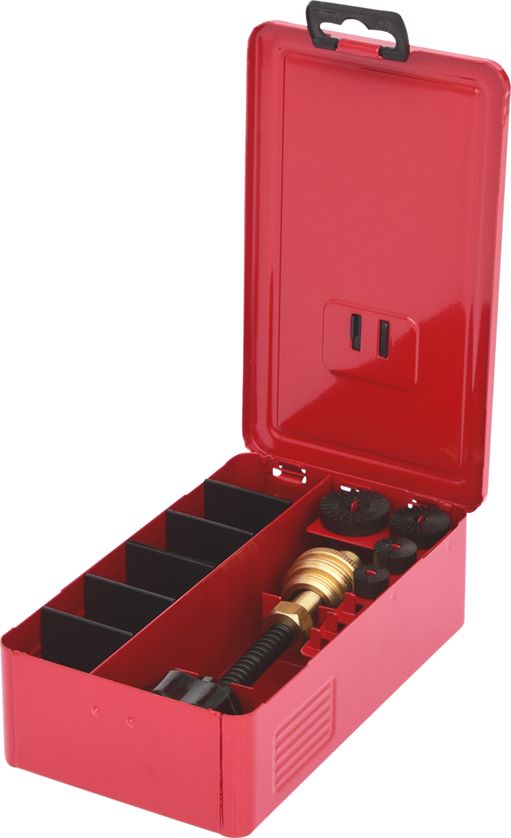 KS Tools 136.1100 Wasserhahn-Fräsapparat-Satz 3/8''-1'', 5-tlg.