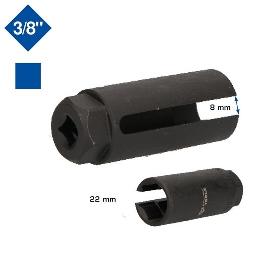 Brilliant Tools  BT606002 Lambdasonden-Stecknuss, lang