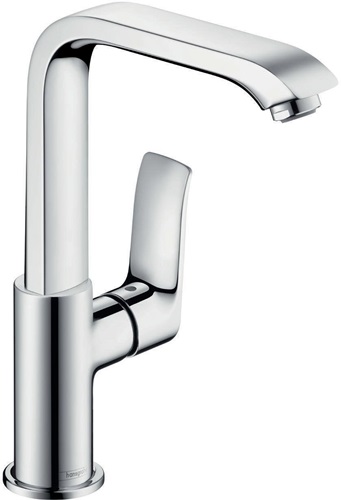 HANSGROHE 31187000 Einhebel-Waschtischmischer METRIS chrom DN 15 mit Push-Open A