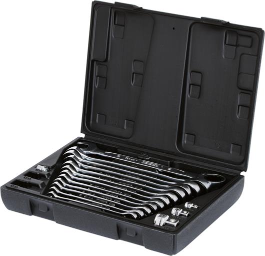 KS Tools 503.4266 GEARplus Ratschenringmaulschlüssel-Satz, 16-tlg.