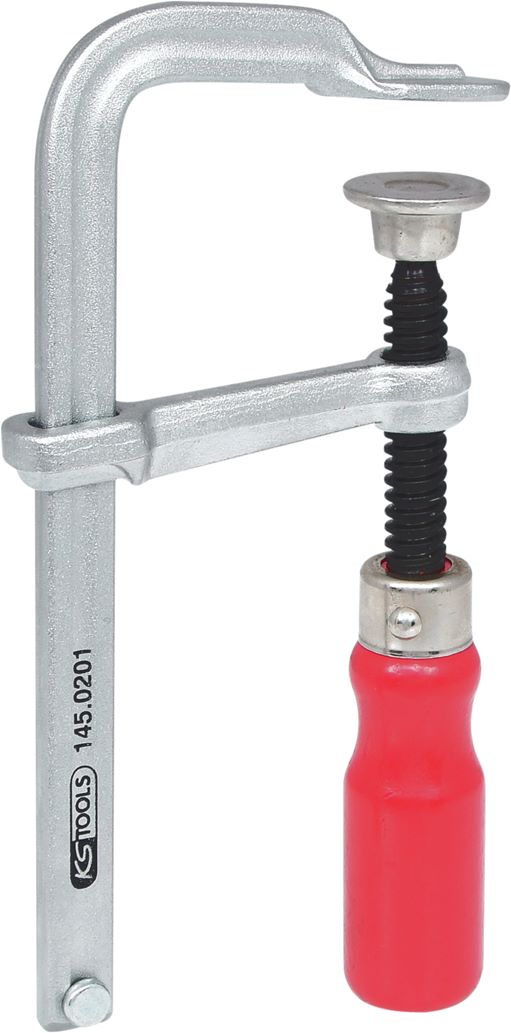 KS Tools 145.0201 Ganzstahl-Schraubzwinge, 50x100mm