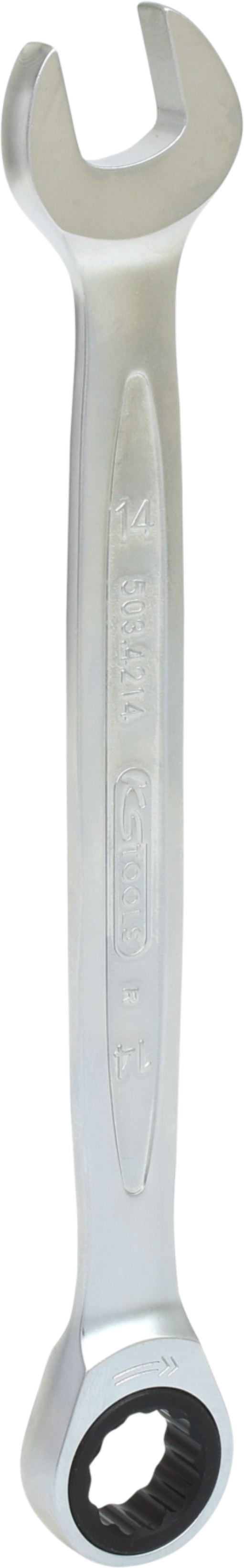 KS Tools 503.4214 GEARplus Ratschenringmaulschlüssel, 14mm