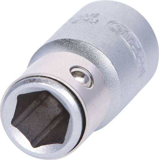 KS Tools 911.4327 1/4'' Bit-Adapter-Stecknuss, mit Spannring