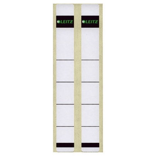 Leitz Ordneretikett 16460085 kurz/ extra schmal Papier gr 10 St./Pack.