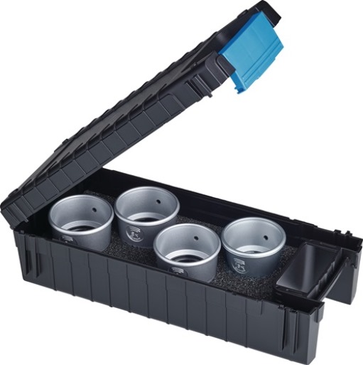 SCHWEIZER 09790 Uhrmacherlupen-Set Profi-Set Tech-Line 6x, 8x, 10x, 15x Kunststo