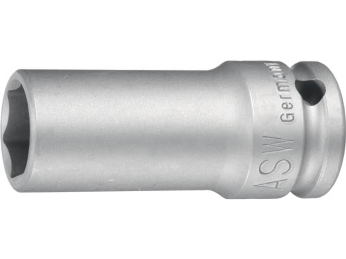 ASW 1000074056 Kraftschraubersteckschlüsseleinsatz 740 L 3/4 '' 6-Kant Schlüssel