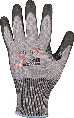 OPTIFLEX 0856-09H Schnittschutzhandschuhe TUCSON Größe 9 grau/schwarz EN 388, EN
