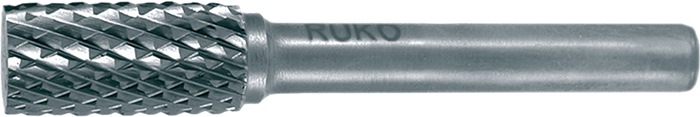 RUKO 116010 Frässtift ZYA Ø 6 mm Kopflänge 18 mm Schaft-Ø 6 mm Hartmetall Blank