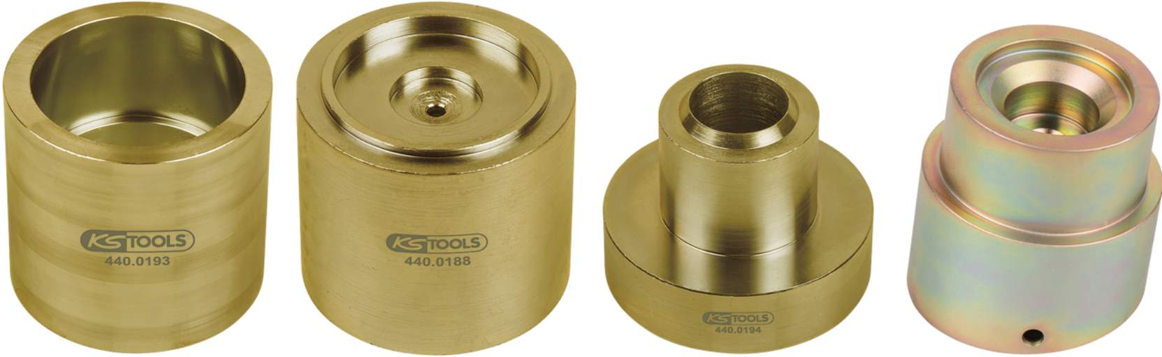 KS Tools 440.0455 Druckstück-Satz Renault/Nissan/Opel, 3-tlg.