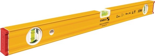 STABILA 19170 Wasserwaage 80 AS-2 60 cm Aluminium gelb ± 0,5 mm/m