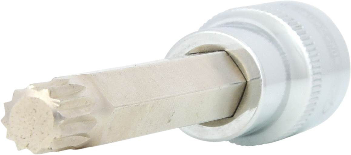 KS Tools 918.1694 1/2'' CHROMEplus Bit-Stecknuss XZN, lang, M10