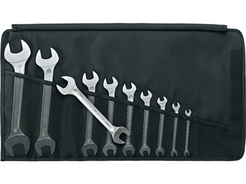 STAHLWILLE 96400307 Doppelmaulschlüssel-Satz 10/10 10-teilig SW6-32 mm Chrom-All