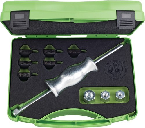 KUKKO KS-22-01 Gleithammer-Satz KS-22-01 10-teilig  im Kunststoffkoffer