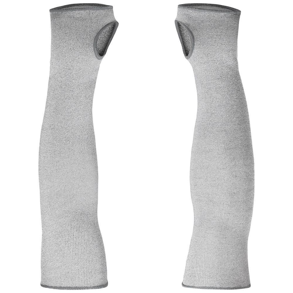 SANTIAGO Ärmelschoner 45cm STRONGHAND® Level D, Schnitt- + Hitzeschutz Grau 0847