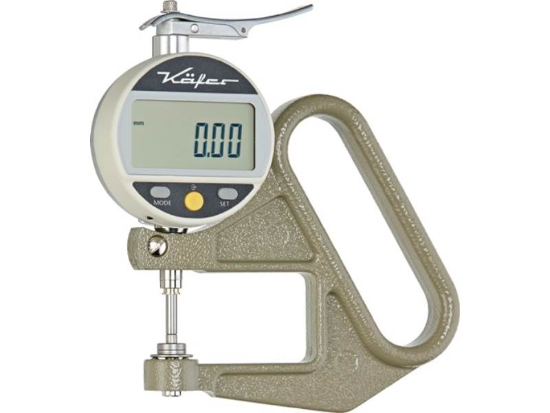 KÄFER 20048 Dickenmessgerät JD 50 Messbereich 0-10 mm Ablesung 0,01 mm digital f