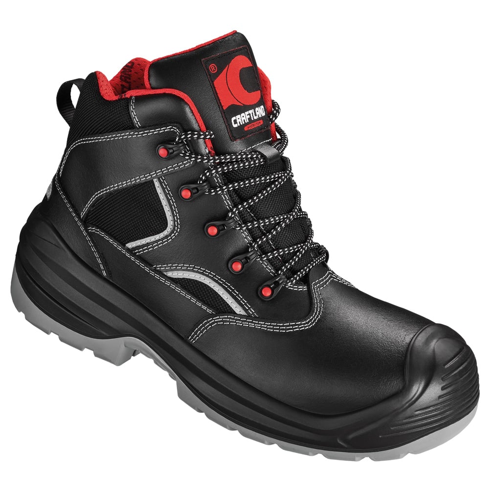 Gr .48 *VEDDEL* SCHNÜRSTIEFEL schwarz *VEDDEL* LACED BOOTS