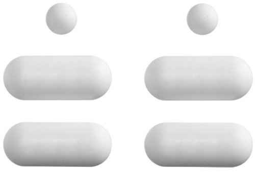 DURAVIT 1001420000 Puffersatz Ersatzteile zu WC-Sitz 1930