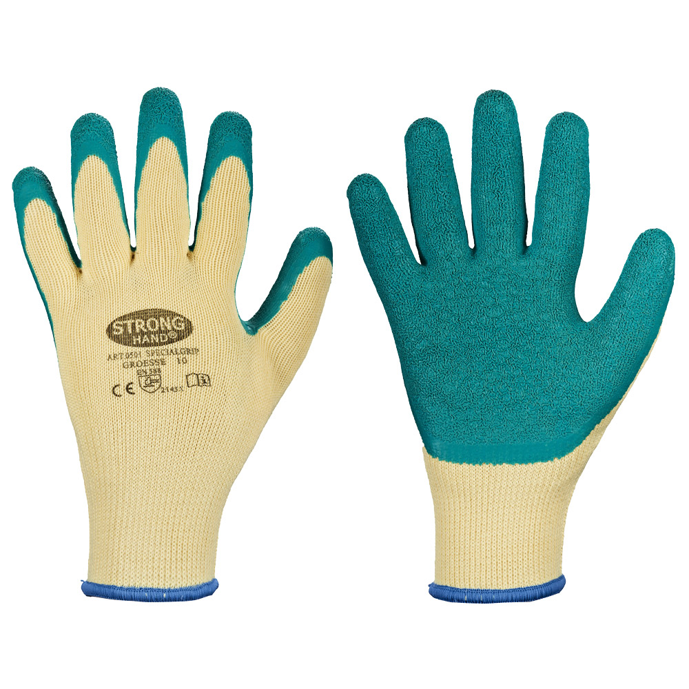 Gr .12 *SPECIALGRIP* STRONGHAND® HANDSCHUHE gelb *SPECIALGRIP* STRONGHAND® GLOVE