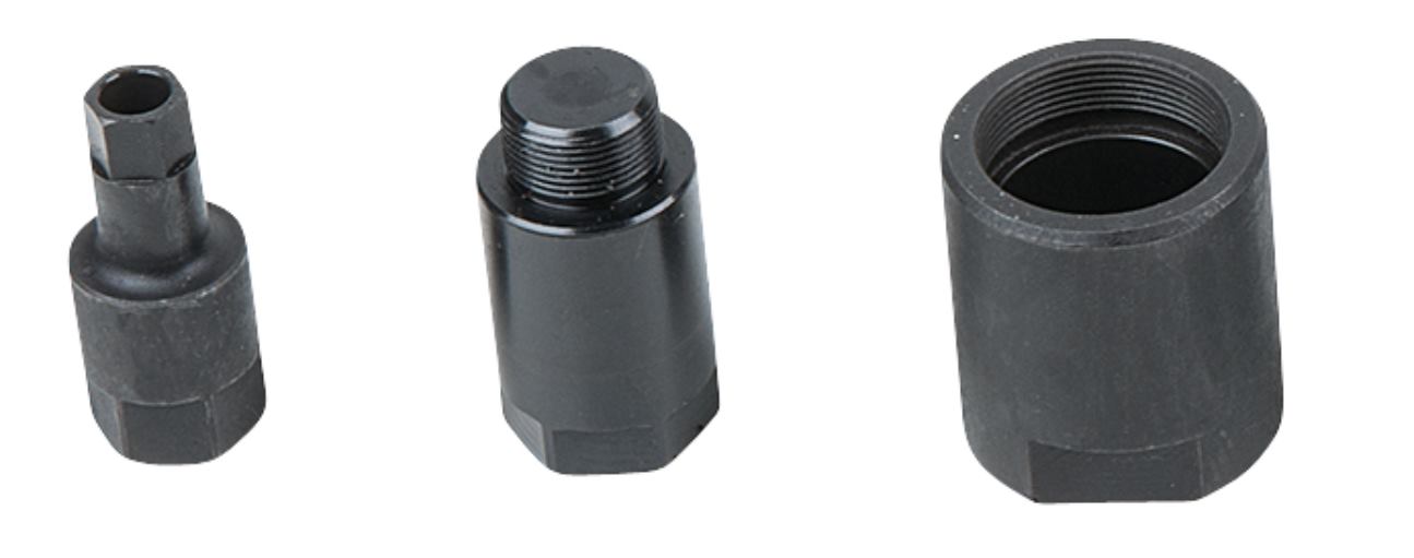 KS Tools 152.1458 Doppel-Abzieher-Satz, 3-tlg., für 152.1450