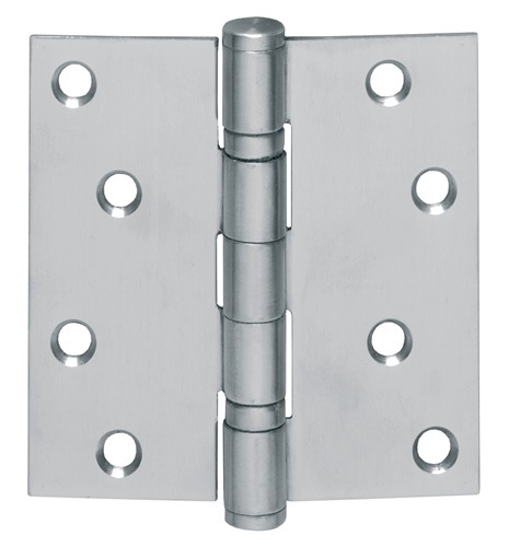 INTERSTEEL 0035.462500 Kugellagertürscharnier  Edelstahl käntig 76x76 mm DIN lin